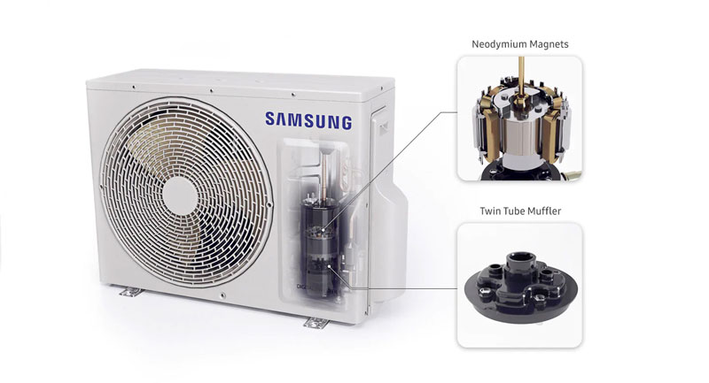 Samsung Split Air Conditioner 1.5 Ton AR18TVFCCWKGU Banner - 3