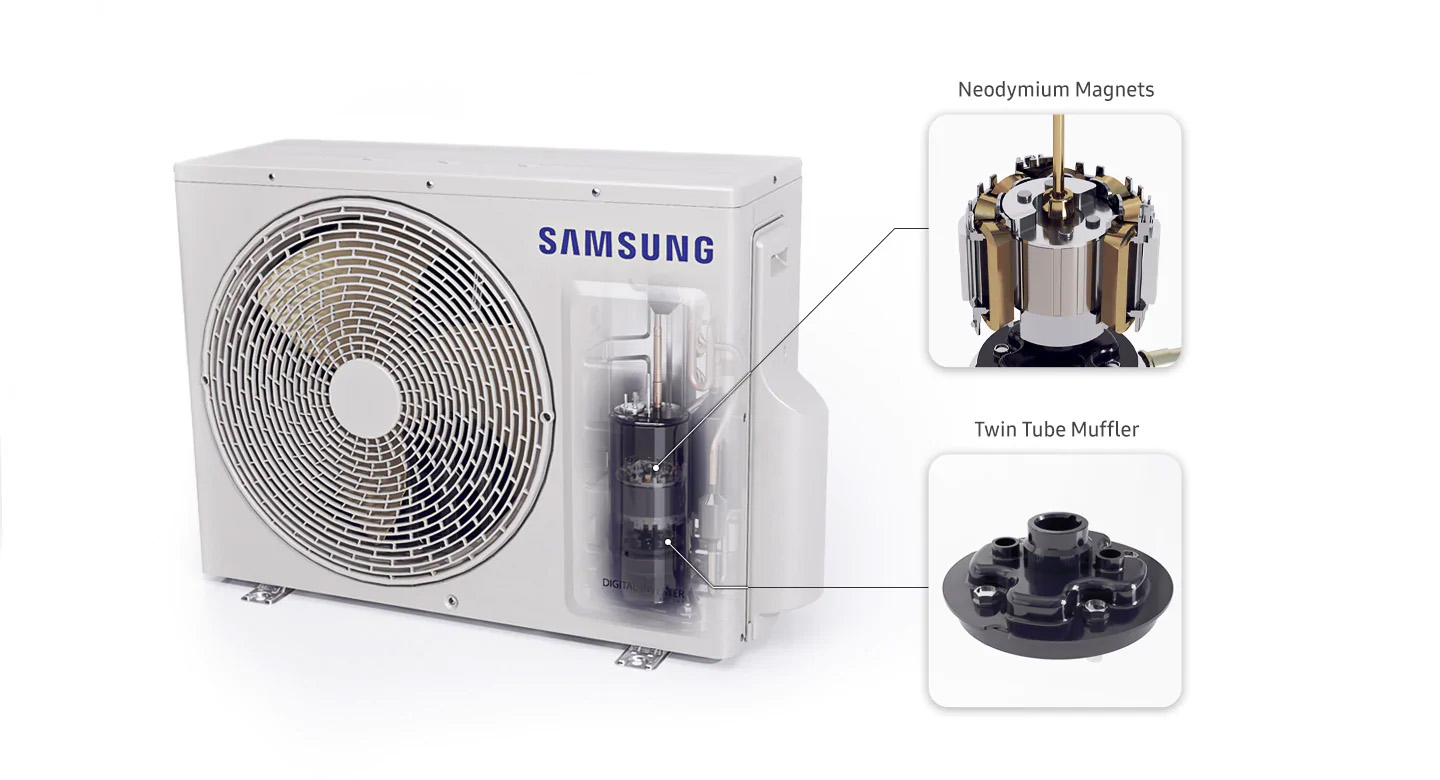 Samsung Split Air Conditioner 1.5 Ton AR18TVFZEWKGU Banner - 1