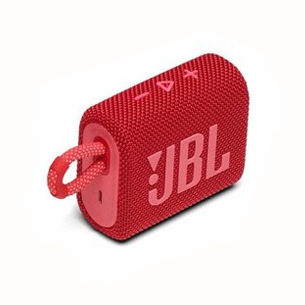 Parlante JBL Go 3 Rojo (Original) 5Hrs Resiste Agua IP67 Bluetooth –  TECNOCENTRY