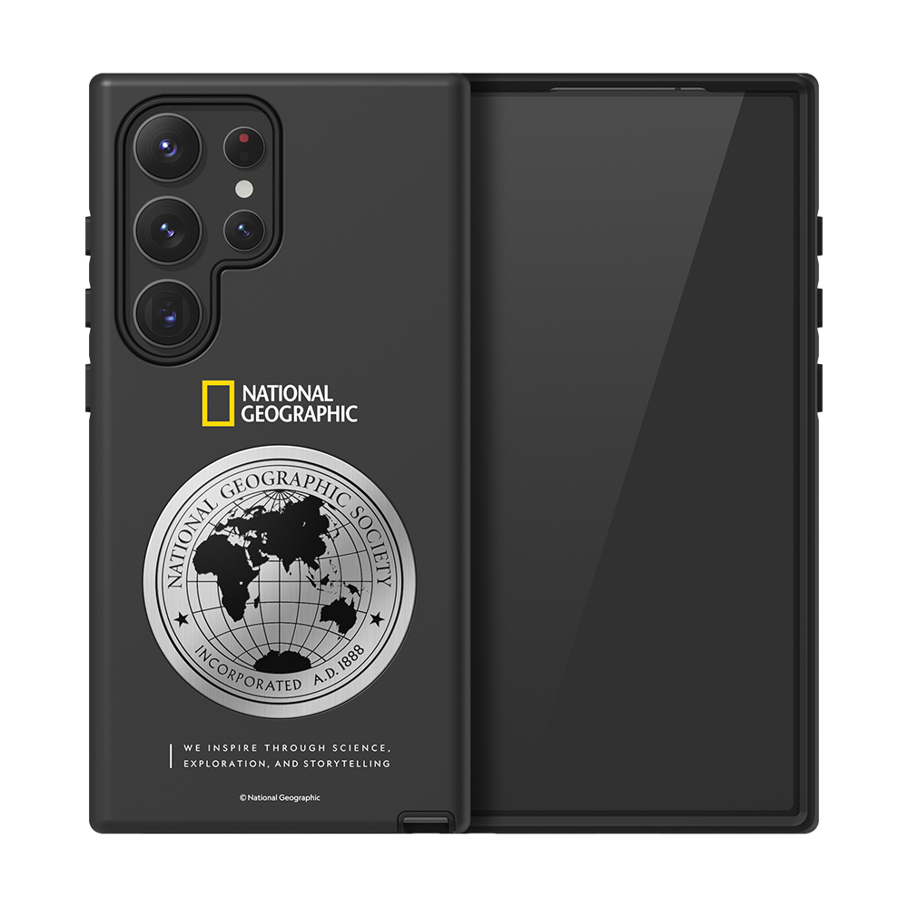 National Geographic Metal Deco Hard Shell Cover for Samsung Galaxy