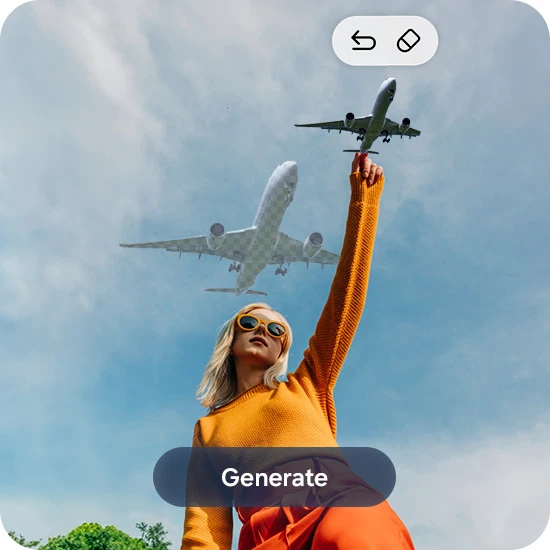 AI image generation feature