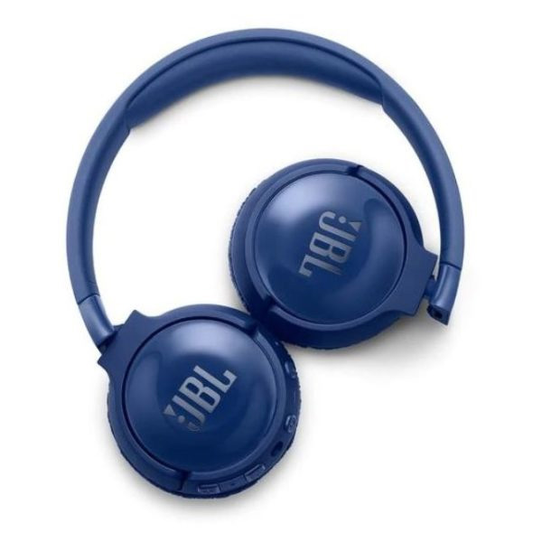 JBL Tune 600BTNC Blue Bluetooth Headphones - 3