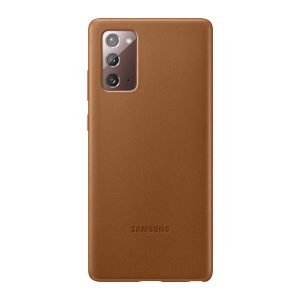 Samsung Galaxy Note 20 Leather Cover Brown
