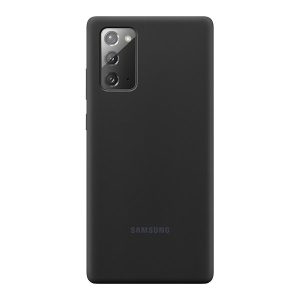 Samsung Galaxy Note 20 Silicone Cover Mystic Black