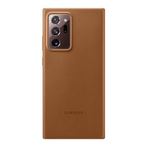 Samsung Galaxy Note 20 Ultra Leather Cover Brown