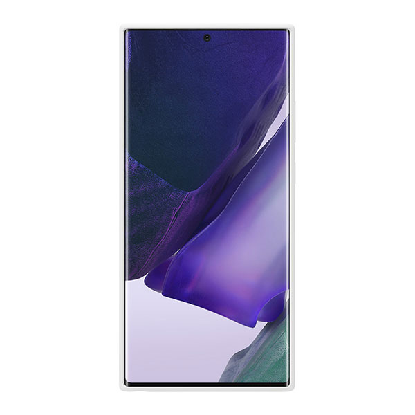 Samsung Galaxy Note 20 Ultra Silicone Cover White - 1