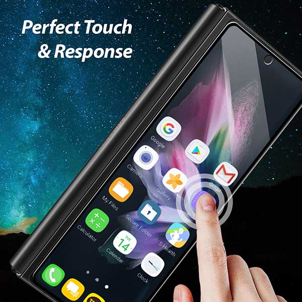 Samsung Galaxy Z Fold 3 Whitestone EZ Tempered Glass Screen Protector - 7