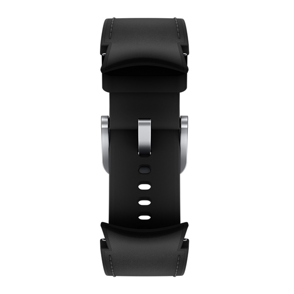 Samsung Galaxy Watch 4 46MM Hybrid Leather Band Black - 1
