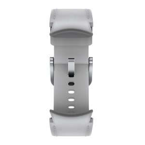 Samsung Galaxy Watch 4 46MM Hybrid Leather Band Silver