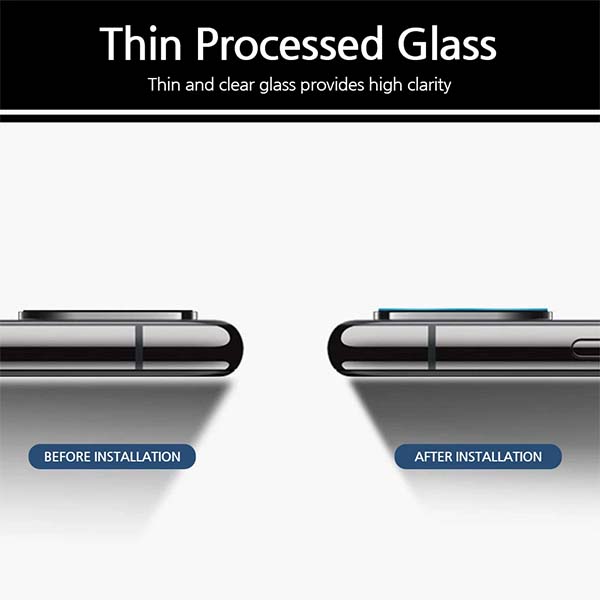 Whitestone S20 Ultra Premium Glass Camera Lens Protector - 3