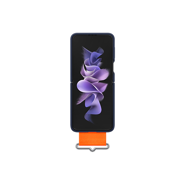 Samsung Galaxy Z Flip 3 Silicon Strap Cover - 9