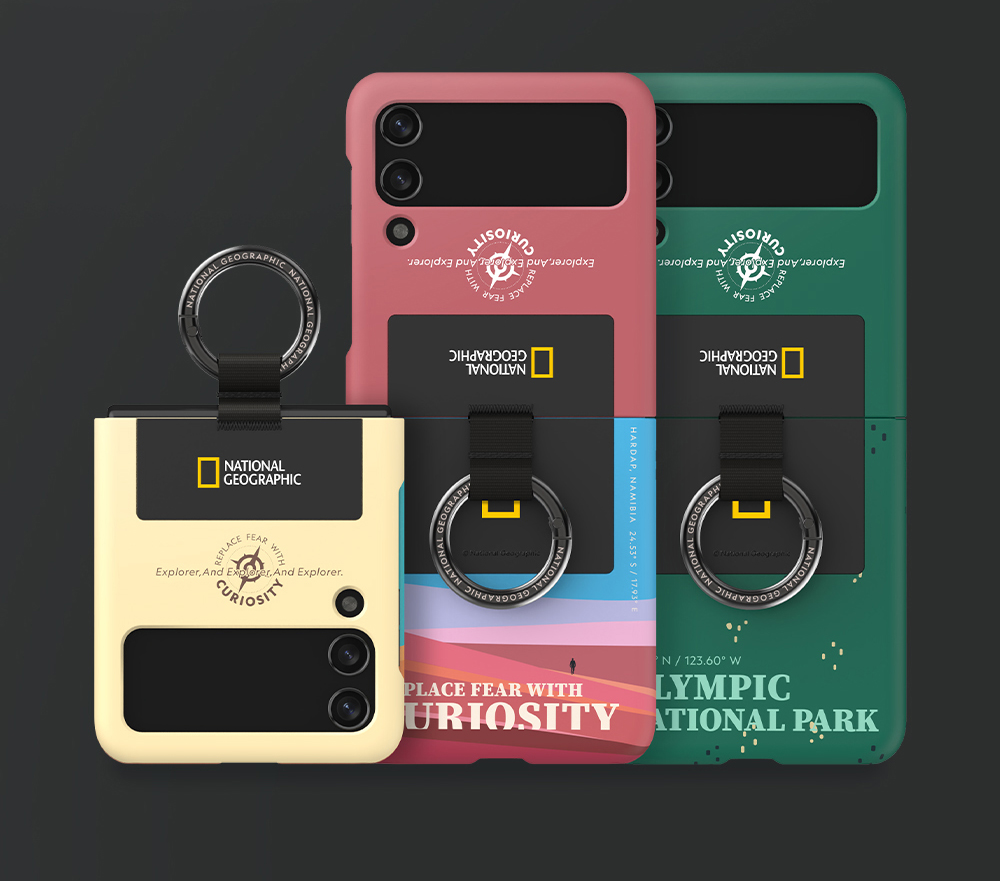 National Geographic Ring Strap Samsung Galaxy Z Flip 4 Exuma Cays 