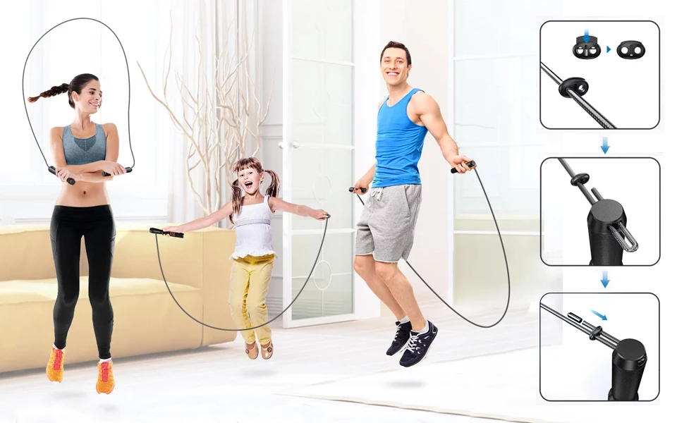 RENPHO Smart Jump Rope, Fitness Speed Skipping Rope with APP Data Analysis