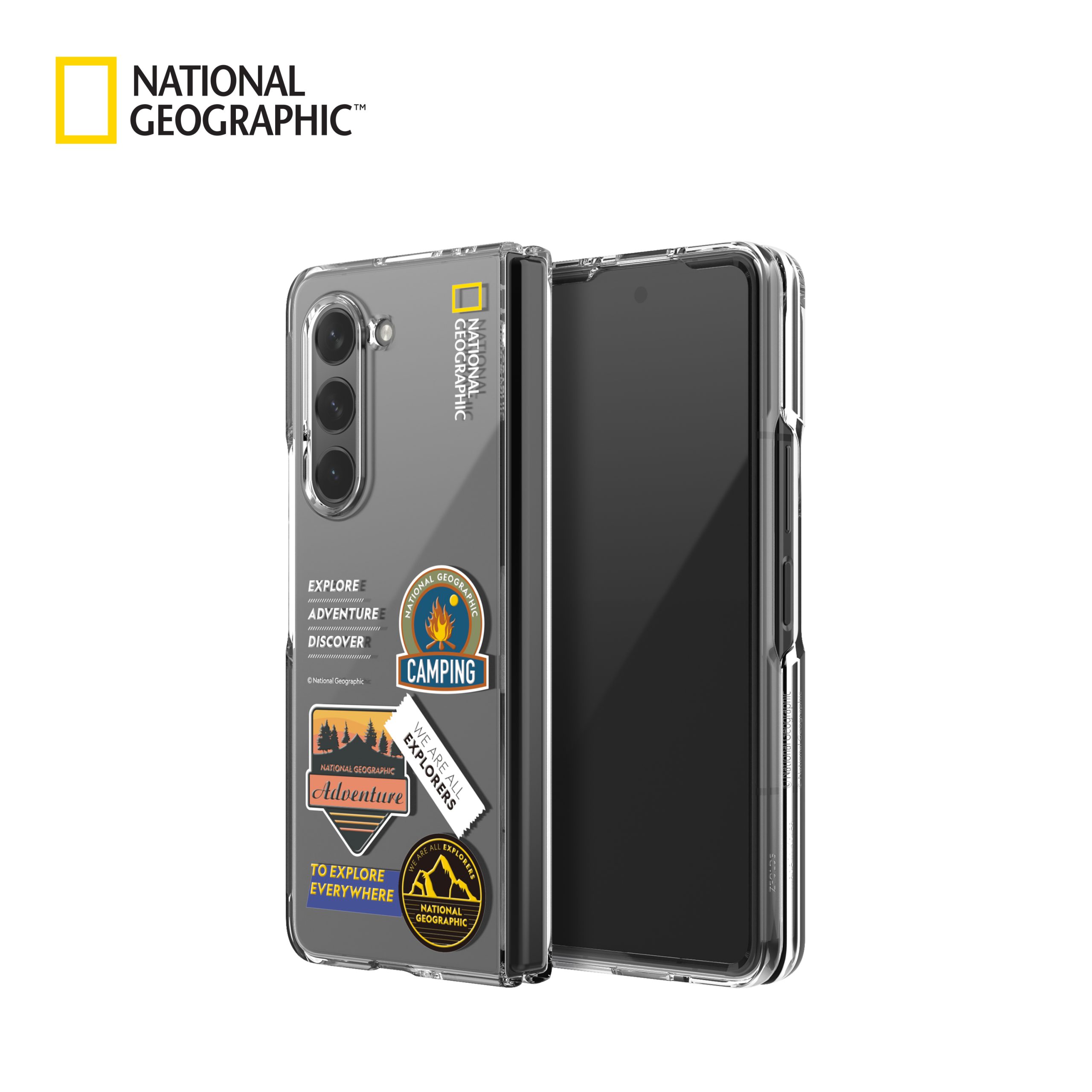 National Geographic Crystal Slim Fit Case (Galaxy Z Fold Series) Galaxy Z Fold 5 Camping_2