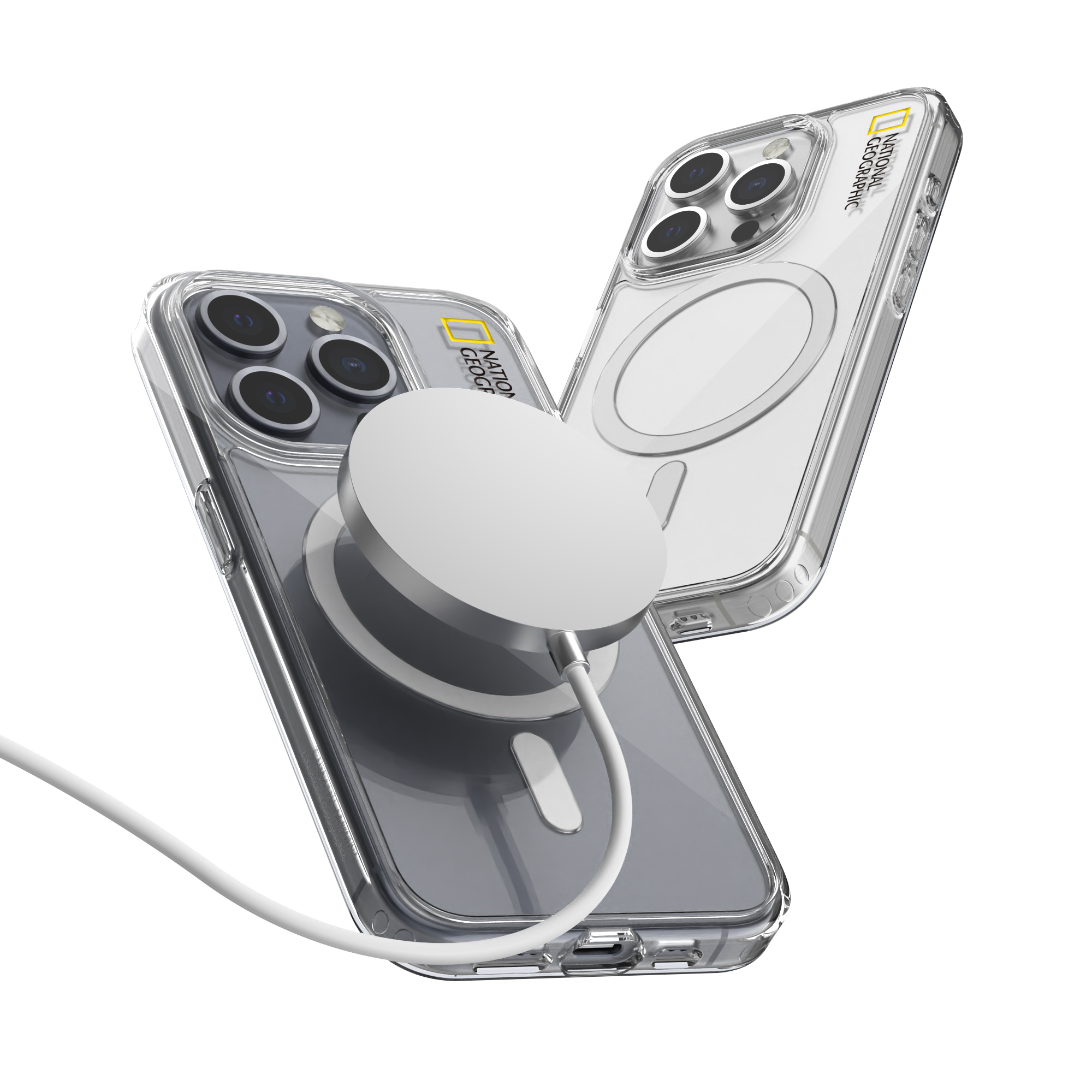 Nat Geo iPhone 15 Pro Magsafe Clear Case_01