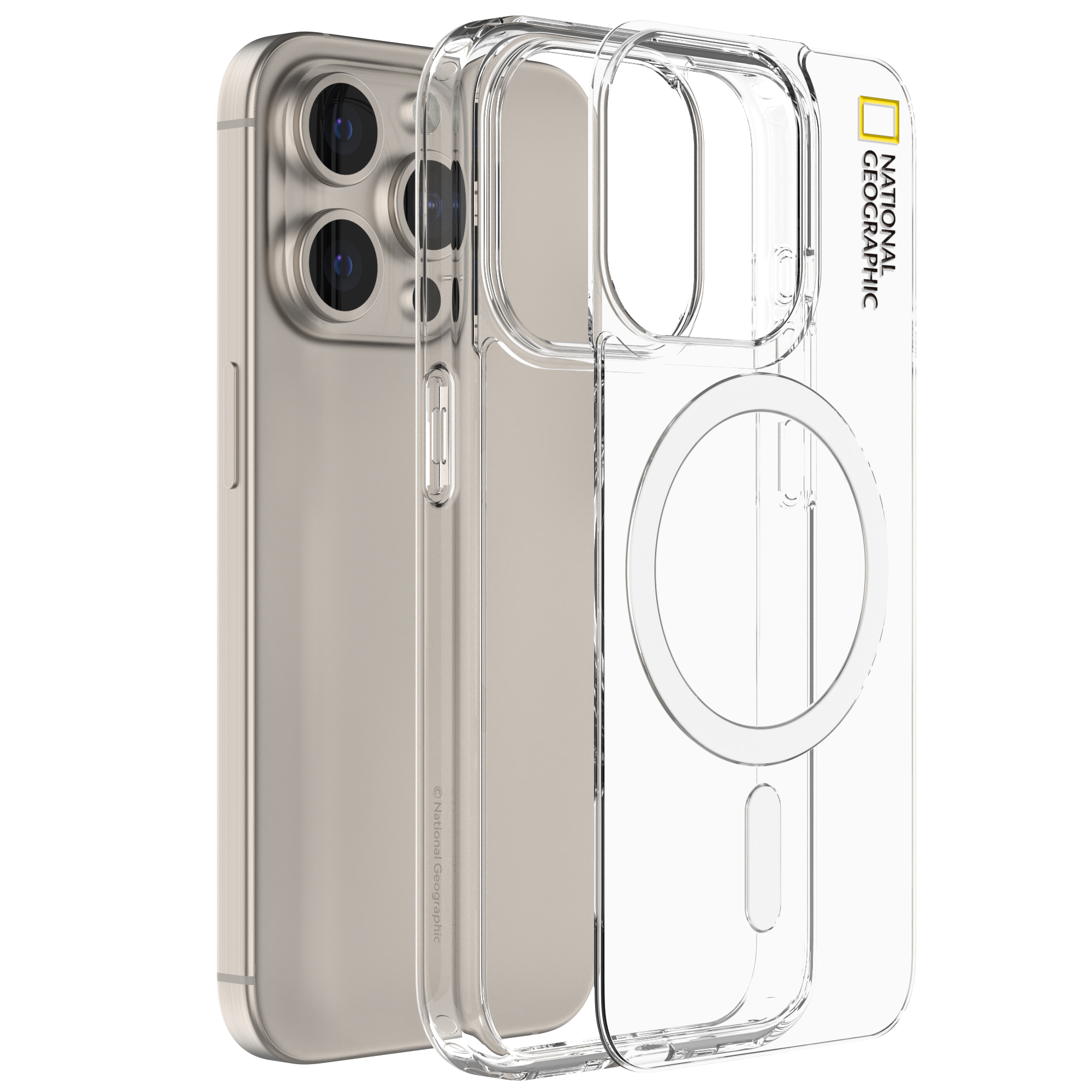 Nat Geo iPhone 15 Pro Magsafe Clear Case_09