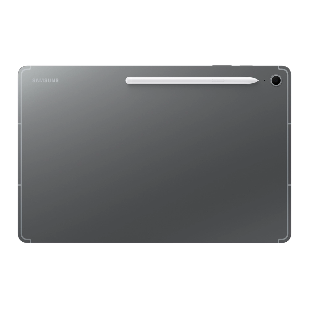Galaxy Tab S10 FE Plus_Gray_Product Image_Back with S Pen SG-SM-X626BZAEMEA