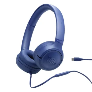 JBL Tune 530C USB-C wired on-ear headphones with JBL Pure Bass Sound