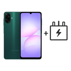 Samsung Galaxy A07 LTE Android smartphone with large display and sleek design for everyday use.