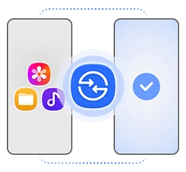 Quick Share transfers files, music and more between devices.