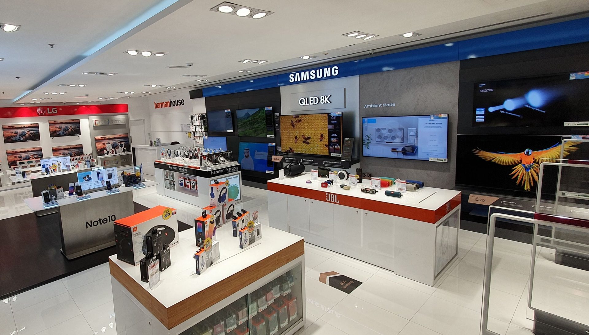 Harman House Showroom Deira City Center Official site JBL Harman Kardon AKG Infinity